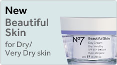 New No7 Beutiful Skin For Dry to Very Dry Skin